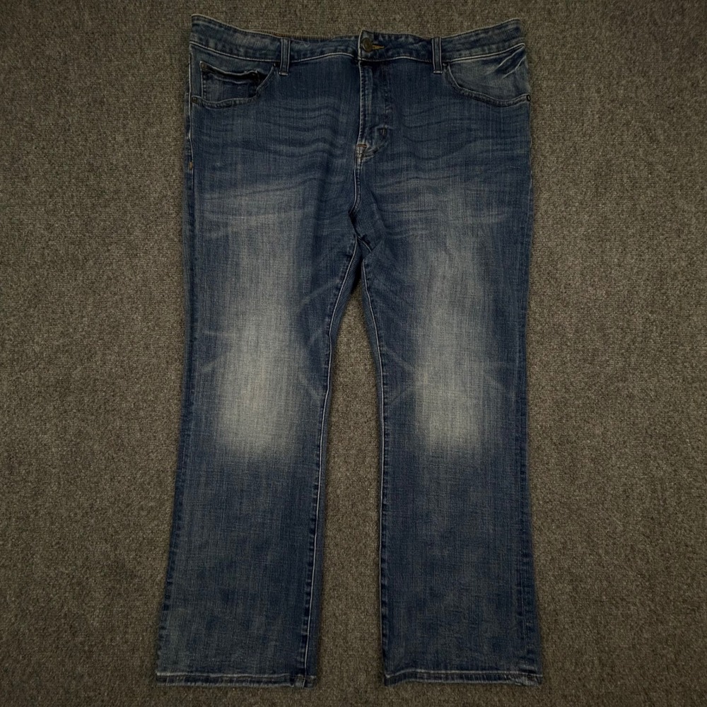 American Eagle Original Bootcut Jeans Mens 40x30 Blue Stretch Denim Casual Y2K